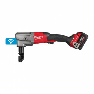 Ножиці висічні по металу акумуляторні MILWAUKEE, M18 FNB35-502X (3,5мм) (ЗП+2ак.Х5Аг + HDкейс)-[articul]