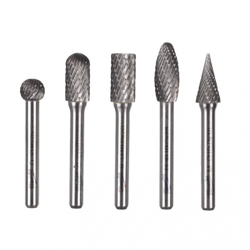 Набір твердосплавних борфрез TC 6 X 12.7MM 5 предметов MILWAUKEE 4932493576-4932493576