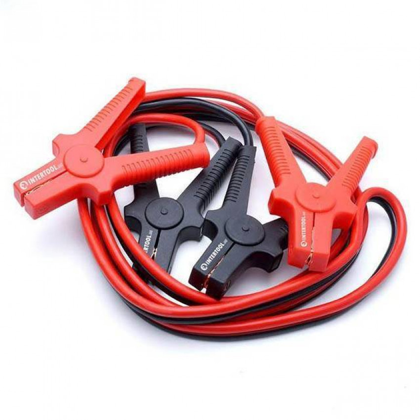 Пускові дроти 400 А, 3 м, до -40°C, чохол INTERTOOL AT-3044-AT-3044