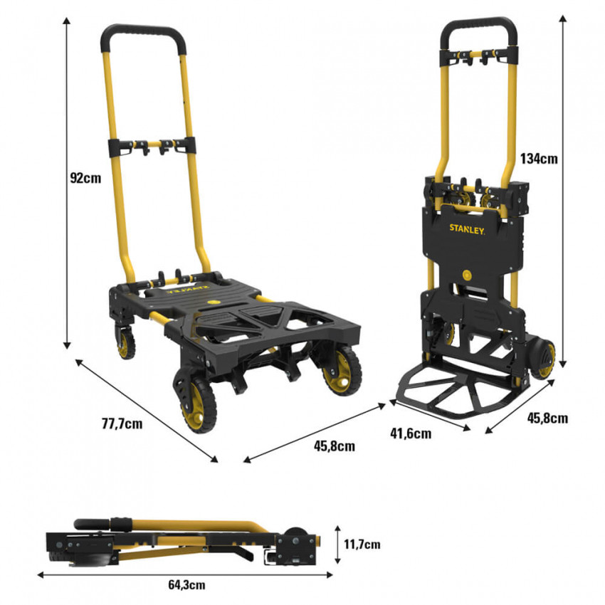 Візок вантажний розкладний STANLEY SXWT-FT585-SXWT-FT585