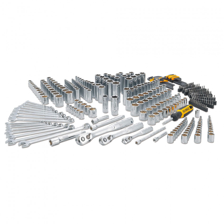 Набір головок, біт, шестигранних ключів 1/4, 3/8, 1/2, 341 предмет DeWALT DWMT45341-1-DWMT45341-1