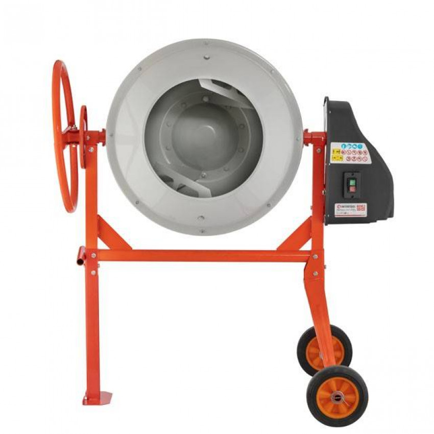 Бетонозмішувач 550 Вт, 140 л, 24-29 об/хв. INTERTOOL DT-9140-DT-9140