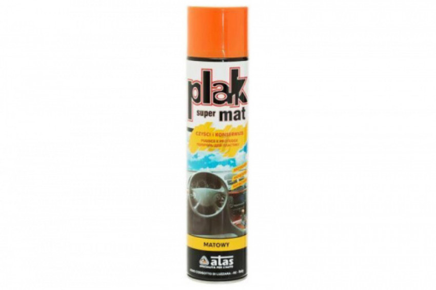 Поліроль для торпеди Plak SUPERMAT Arancio (апельсин) 600мл (аерозольний) матовий ATAS-063600