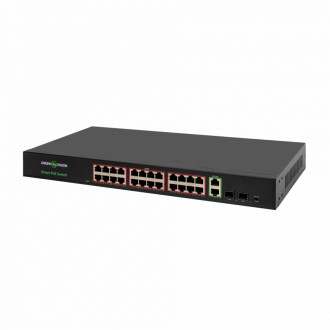 Комутатор мережевий POE GV-023-D-24G+2PG+2SFP-[articul]