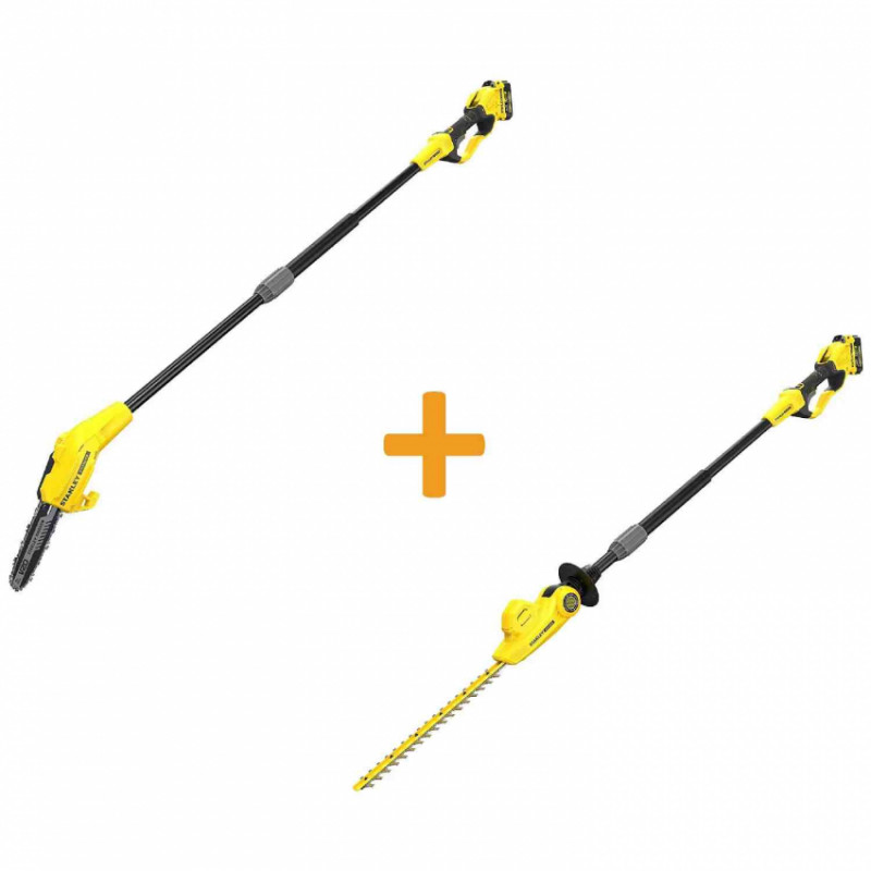 Висоторіз акумуляторний зі штангою STANLEY FATMAX SFMCPS620M1+SFMCPH845M1-SFMCPS620M1+SFMCPH845M1