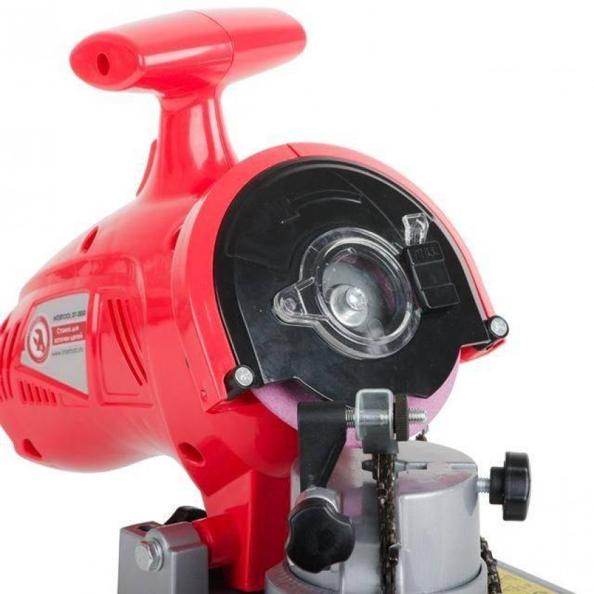 Верстат для заточування ланцюгів 250 Вт, 7500 об / хв, 100*10*3.2 мм INTERTOOL DT-0850-DT-0850