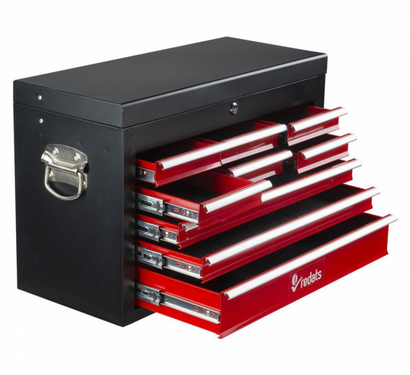 Скриня для інструментів REDATS 9 шухляд Black-07-05-56