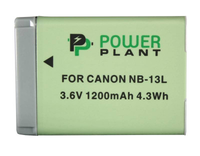 Акумулятор PowerPlant Canon NB-13L 1200mAh-[articul]