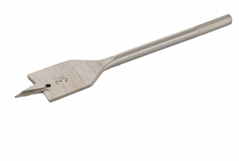 Свердло для дерева MASTERTOOL пір'яне 30 мм 6-гранний хвостовик 12-0300-12-0300