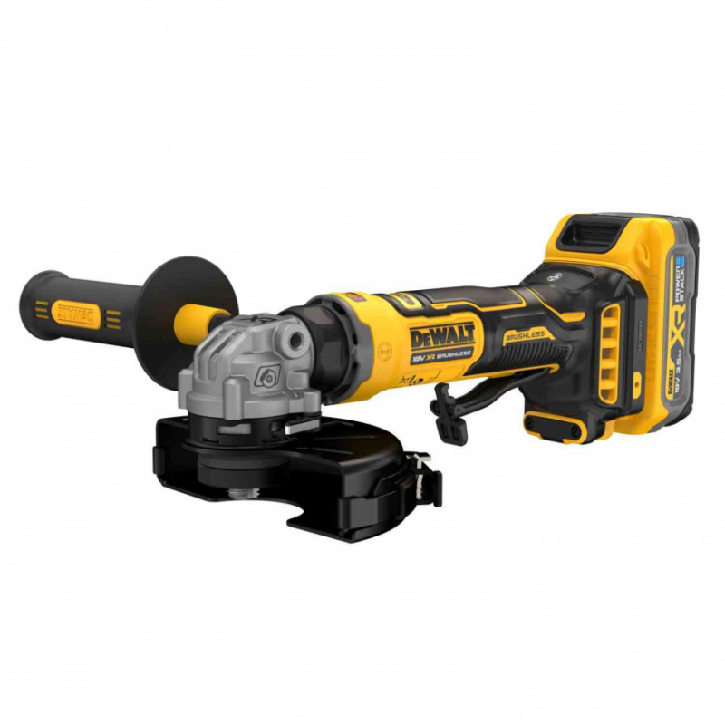 Шліфмашина кутова - болгарка акумуляторна безщіткова DeWALT DCG404S2T-DCG404S2T
