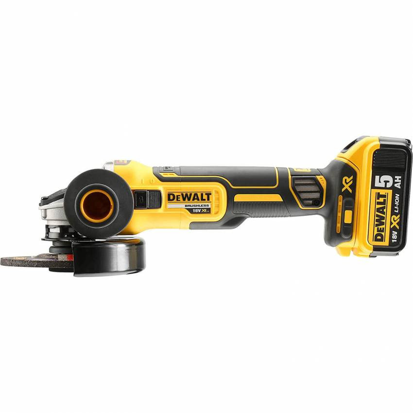 Шліфмашина кутова - болгарка безщіткова акумуляторна DeWALT DCG405NT-DCG405NT