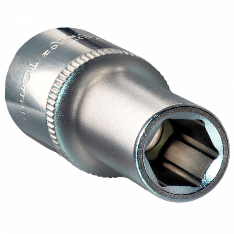 Насадка шестигранна довга 1/2" 10мм CrV ULTRA (6072102)-6072102