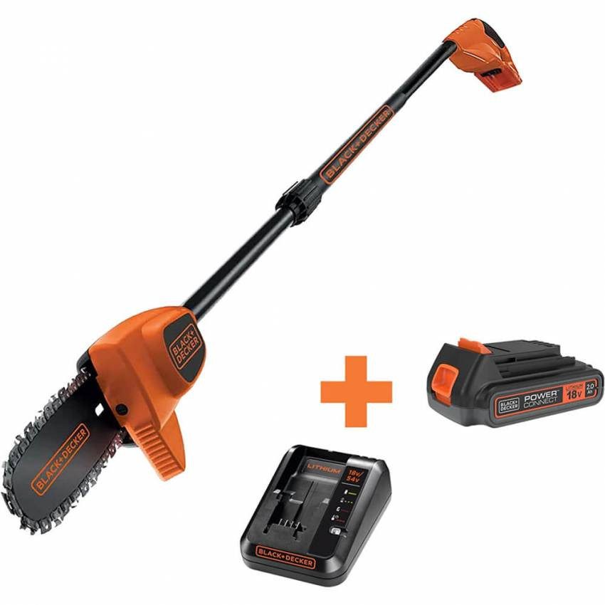 Висоторіз акумуляторний зі штангою BLACK+DECKER GPC1820L20-GPC1820L20