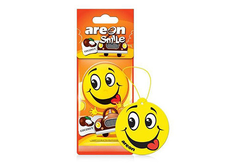 Ароматизатор Areon Smile Кокос (картонна підвіска)-077692