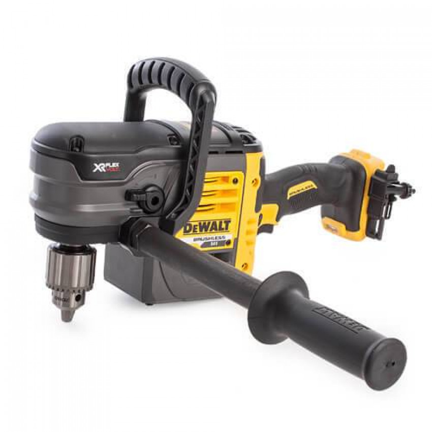 Дриль-шуруповерт акумуляторний безщітковий кутовий DeWALT DCD460N-DCD460N