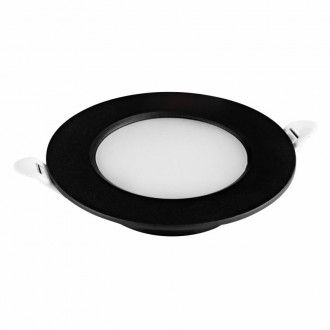 Світлодіодний світильник вбудований LED AURA-3 3W 4200K чорний-[articul]