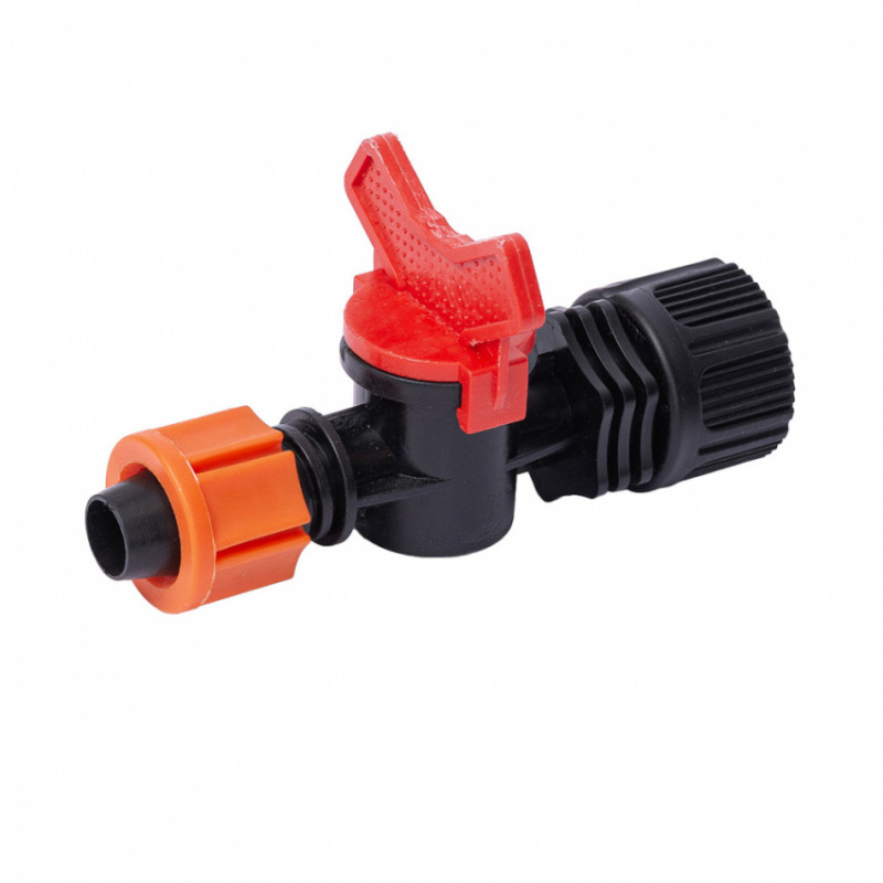 Кран для крапельної стрічки Ø16мм в/р 1/2" FLORA (5079634)-5079634