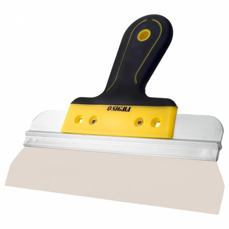 Шпатель нержавіючий фасадний Profi 250мм Sigma (8322321)-8322321