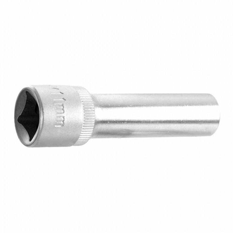 Насадка шестигранна довга 1/2" 11мм CrV ULTRA (6072112)-6072112