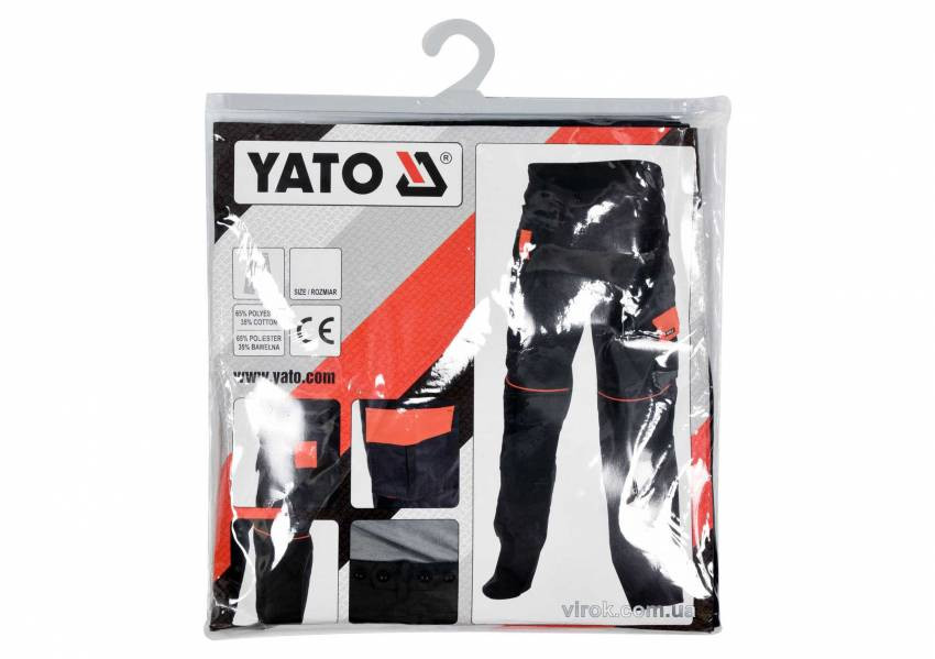 Штани робочі YATO розмір M-YT-80907