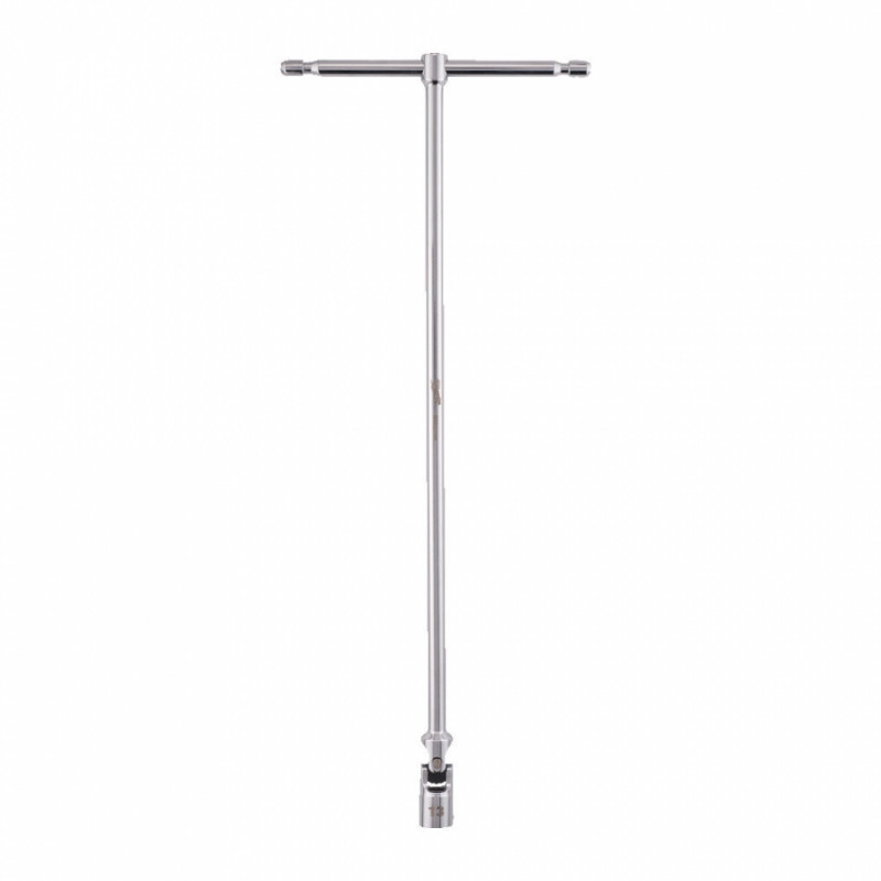 Ключ хромований з Т-образною ручкою та шарниром MILWAUKEE, Hex 13мм-4932492682