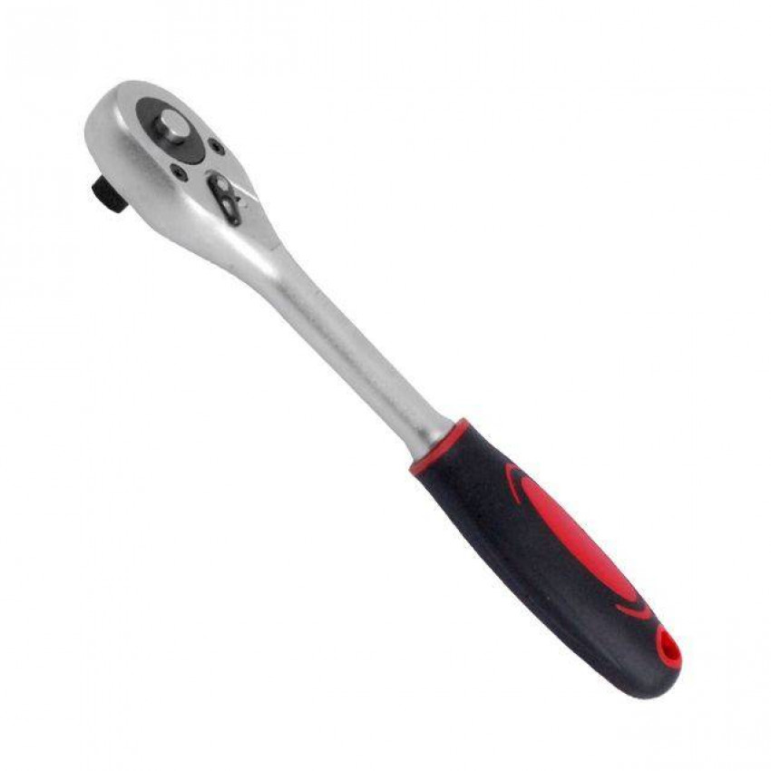 Рукоятка із храповым механізмом на 24 зуба 1/4'' INTERTOOL HT-2104-HT-2104