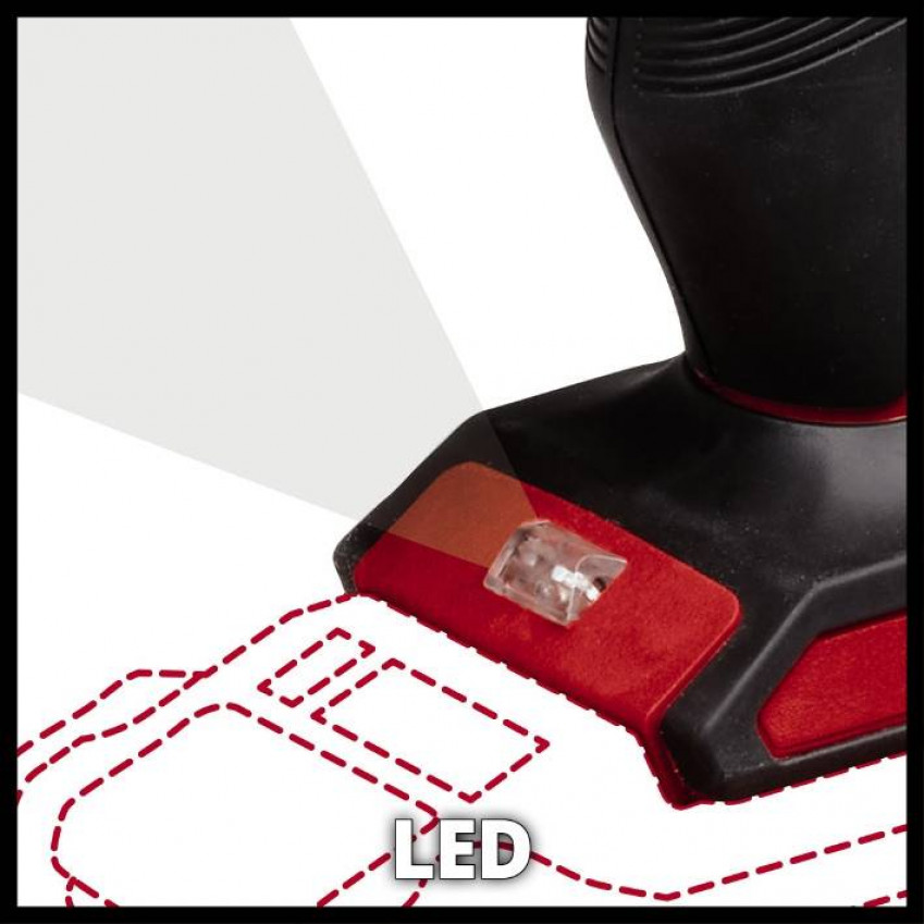 Пістолет для герметика акумуляторний Einhell TE-SG 18/10 Li Kit 2.0 Ah (4522250K)-