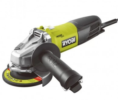 Шлифмашина угловая Ryobi RAG800-125G, 125мм, 800Вт, 12000 об/мин, 2.4кг-[articul]