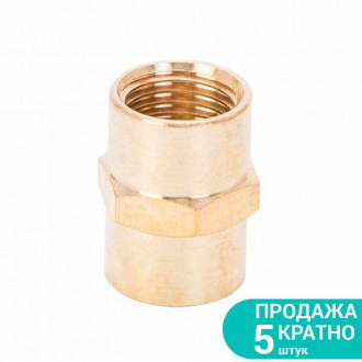 З'єднання 1/4&quot; × 1/4&quot; (латунь) Sigma (7025111)-[articul]