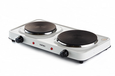 Плита електрична настільна дискова ES-02DDW, 2500Вт Metec-[articul]