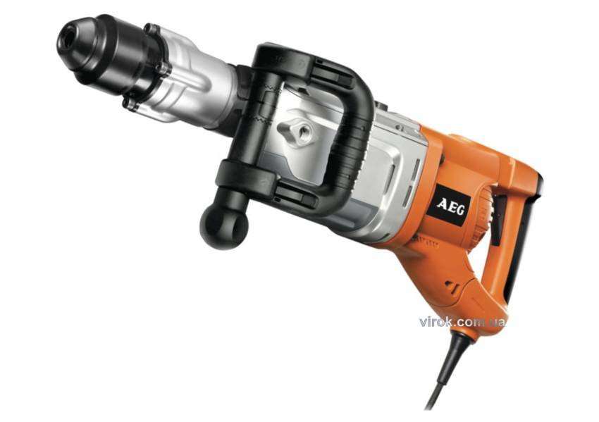 Молот відбійний мережевий SDS-MAX AEG: 1600 Вт, 20 Дж, 975-1950 уд/хв (4935412418)-PM10E