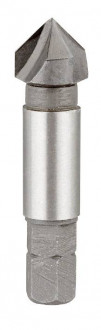 Зенкер HSS 16 мм, 3 кромки, 6-гранний хвостовик, KWB (704840)