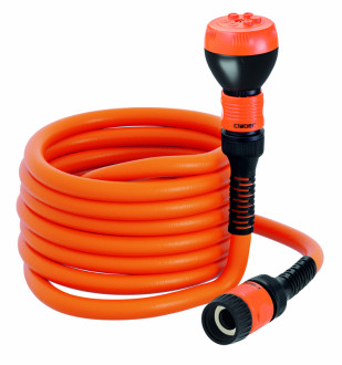 Шланг поливальний пружинний 1/2&quot; TWIDDY 25м, з конекторами і розпилювачем