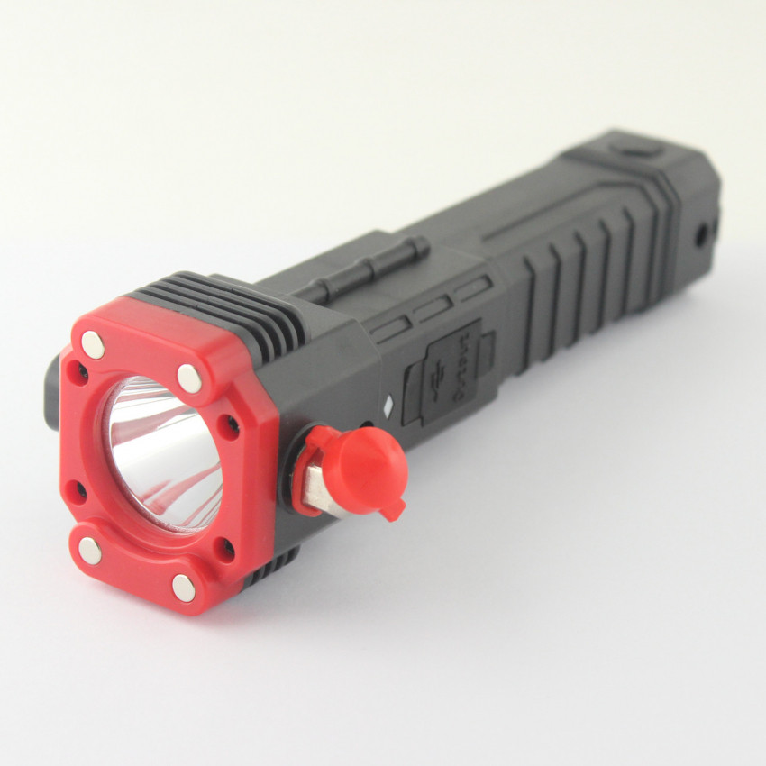 Ліхтар ручний Quantum  QM-FL1034 Hummer 3W LED+COB з функцією Power Bank-QM-FL1034
