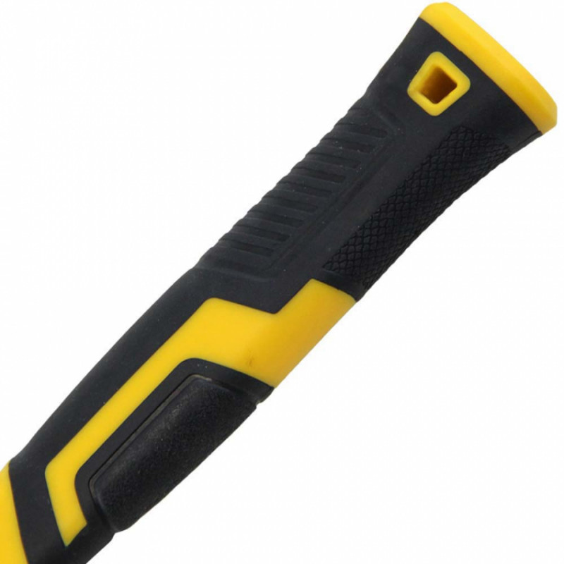 Киянка гумова чорна 450г фібергласова рукоятка SIGMA (4317361)-4317361