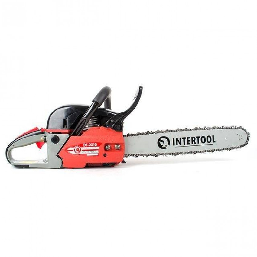 Мотопила ланцюгова, 2.0кВт/2.7 HP, шина-45 см, ланцюг 3/8" INTERTOOL DT-2210-DT-2210
