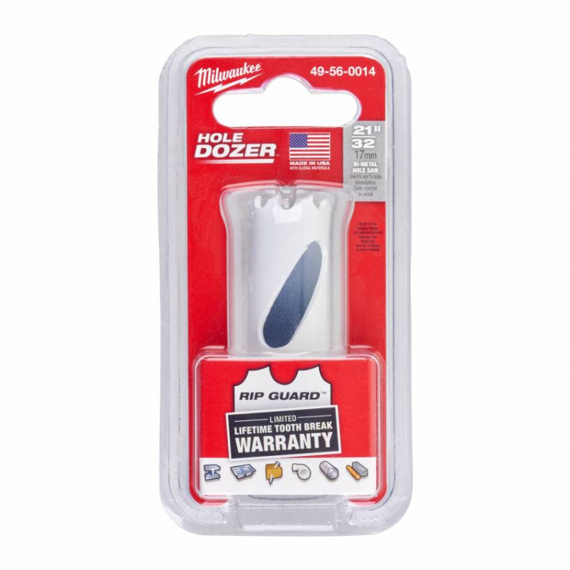 Коронка Bi-Metal MILWAUKEE, Ø17мм-49560014