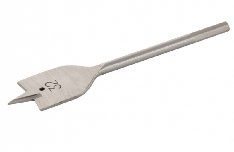 Свердло для дерева MASTERTOOL пір'яне 32 мм 6-гранний хвостовик 12-0320-12-0320