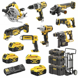 Набір з восьми акумуляторних інструментів DeWALT DCK856P4-[articul]