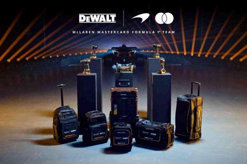 Шліфмашина кутова - болгарка акумуляторна безщіткова McLaren F1 TEAM SPECIAL EDITION DeWALT DCG45MP2T-DCG45MP2T