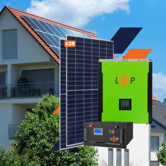 Обладнання для сонячної електростанції (СЕС) Преміум 15 kW АКБ 11,8 kWh LiFePO4 230 Ah-[articul]