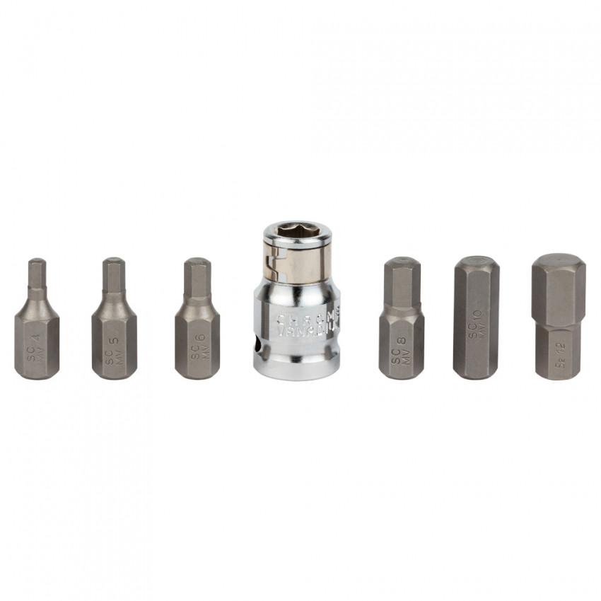 Набір біт HEX 1/2" 7шт S2 (шар кейс) ULTRA (4013202) 410745-4013202