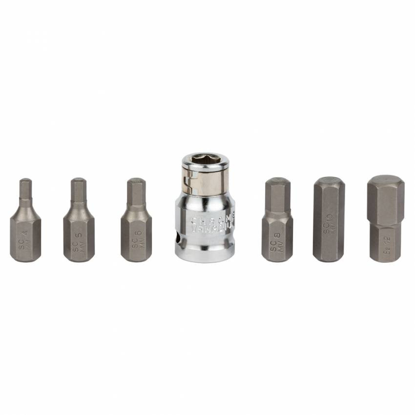 Набір біт HEX 1/2" 7шт S2 (шар кейс) ULTRA (4013202) 410745-4013202