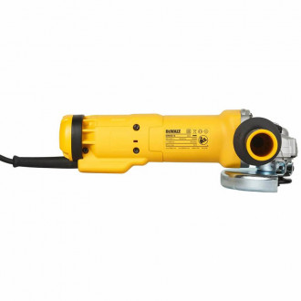 Кутова шліфувальна машина DeWALT, 1200 Вт, 11000 об/хв, d=125 мм, вага 2,2 кг.