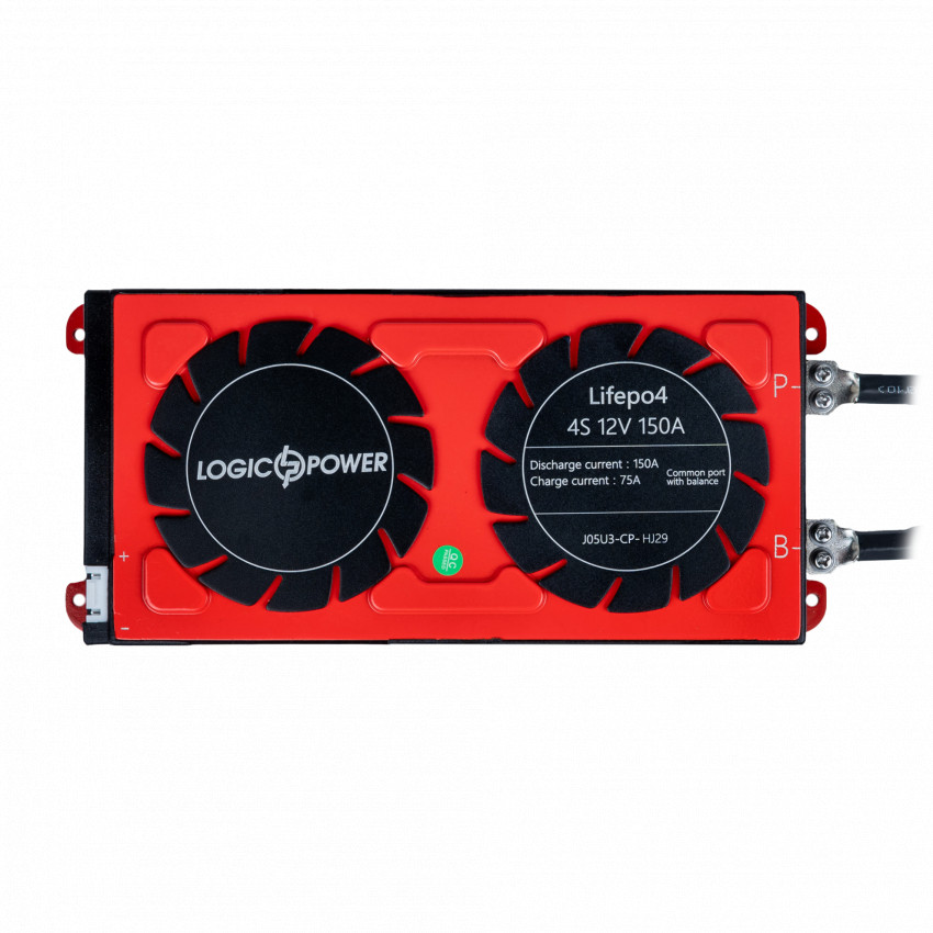 BMS плата LP LiFePO4 12V 4S Dis 150A Ch 75A-