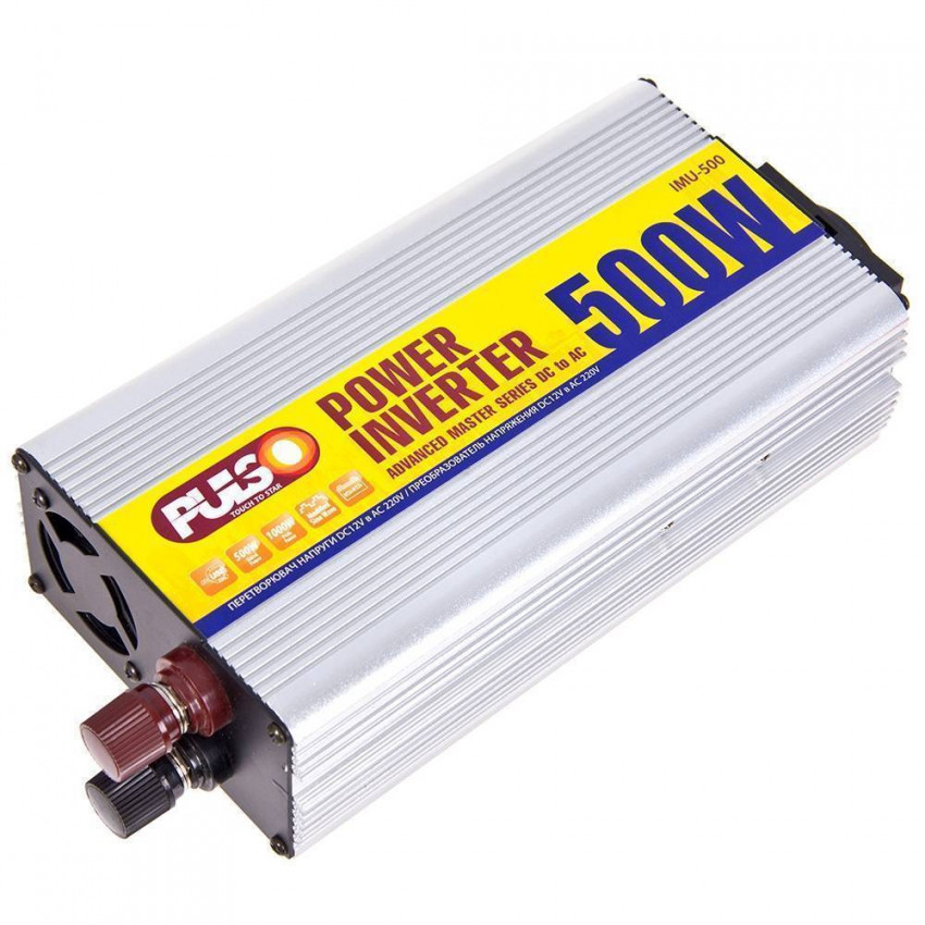 Перетворення. напруги PULSO/IMU 500/12V-220V/500W/USB-5VDC0.5A/мод.хвиля/клеми-IMU-500 (12)