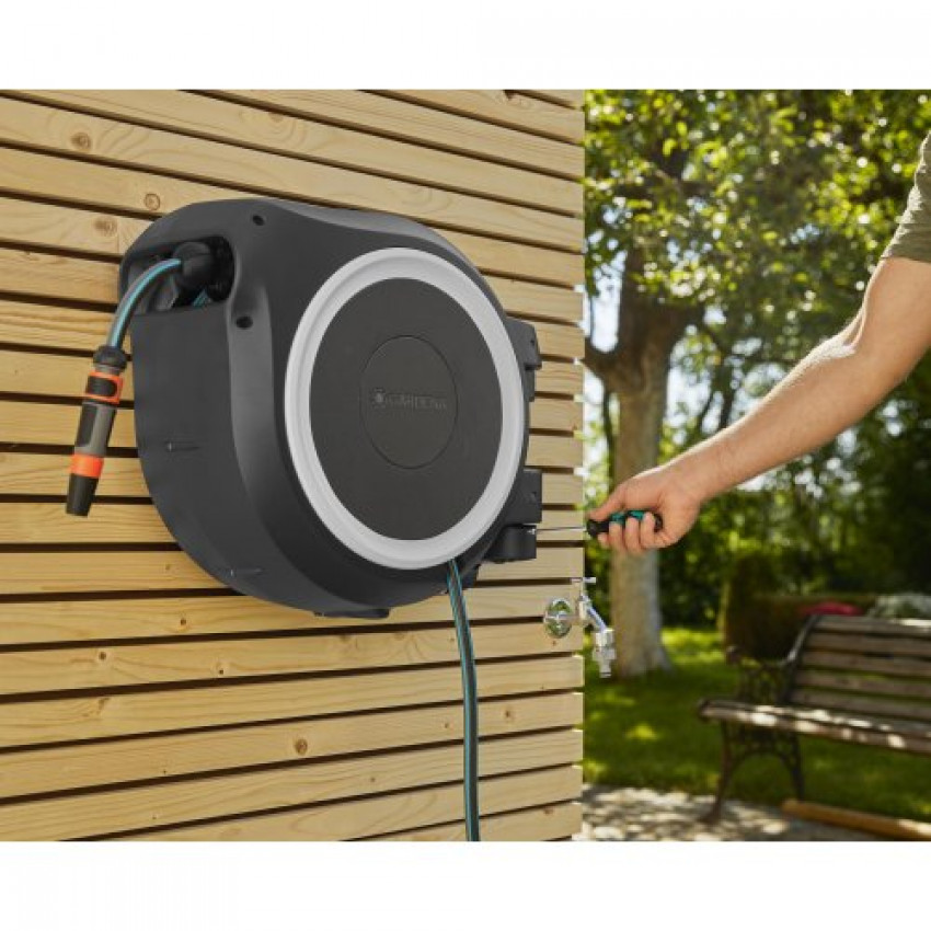 Котушка настінна Gardena RollUp XL + набір для поливу 35 м-18632-20.000.00