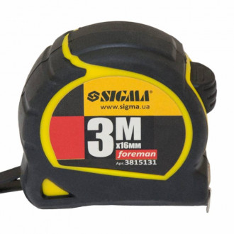 Рулетка Foreman 3m * 16mm Sigma (3815131)