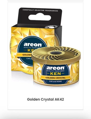 Ароматизатор Ken банка Золотий Кристал (Golden Crystal) Areon-083483