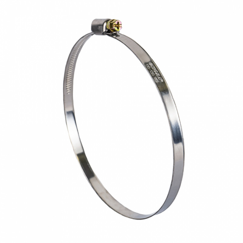 Хомут черв'ячний нержавіючий 9мм D110-130мм 10шт Sigma (2510191)-2510191